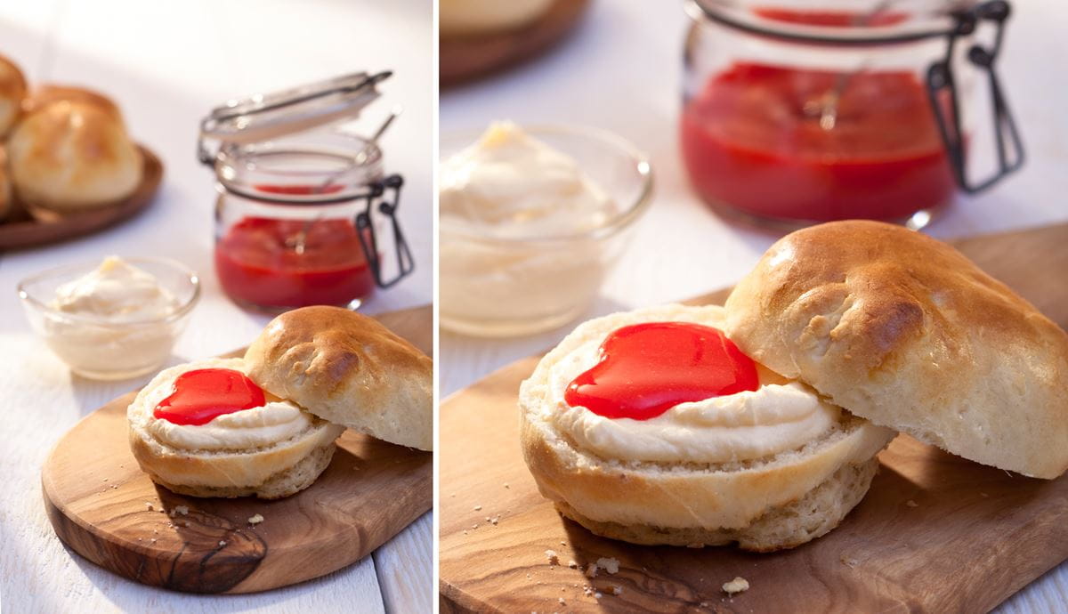 recipe image Scones mit Cremefine "Clotted Cream"