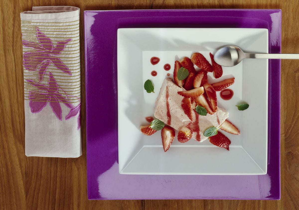 recipe image Erdbeerparfait