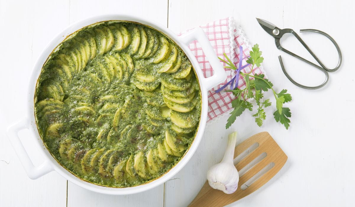 recipe image Frühlings-Kartoffelgratin