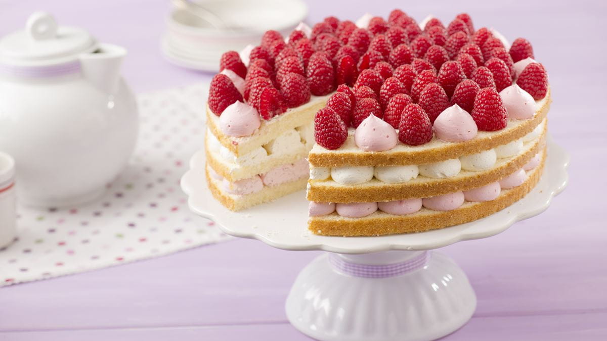 recipe image Naked Cake Himbeer-Vanille