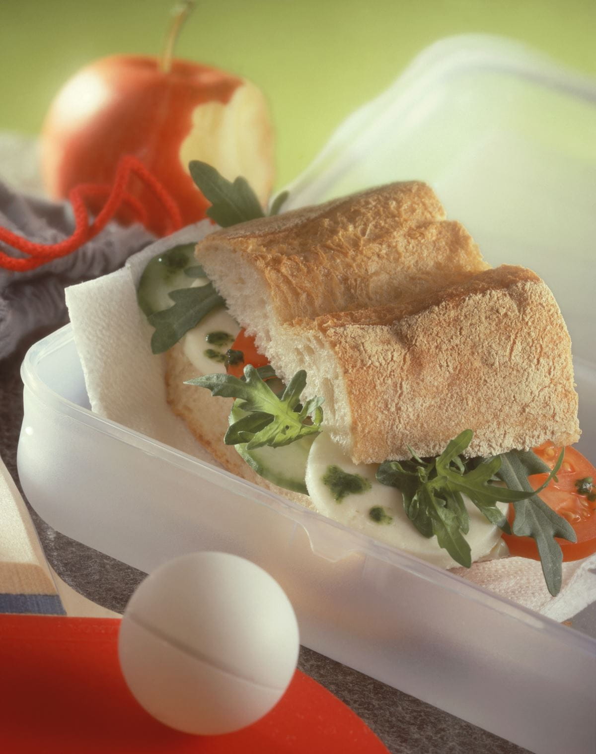 recipe image Ciabatta mit Mozzarella und Rucola