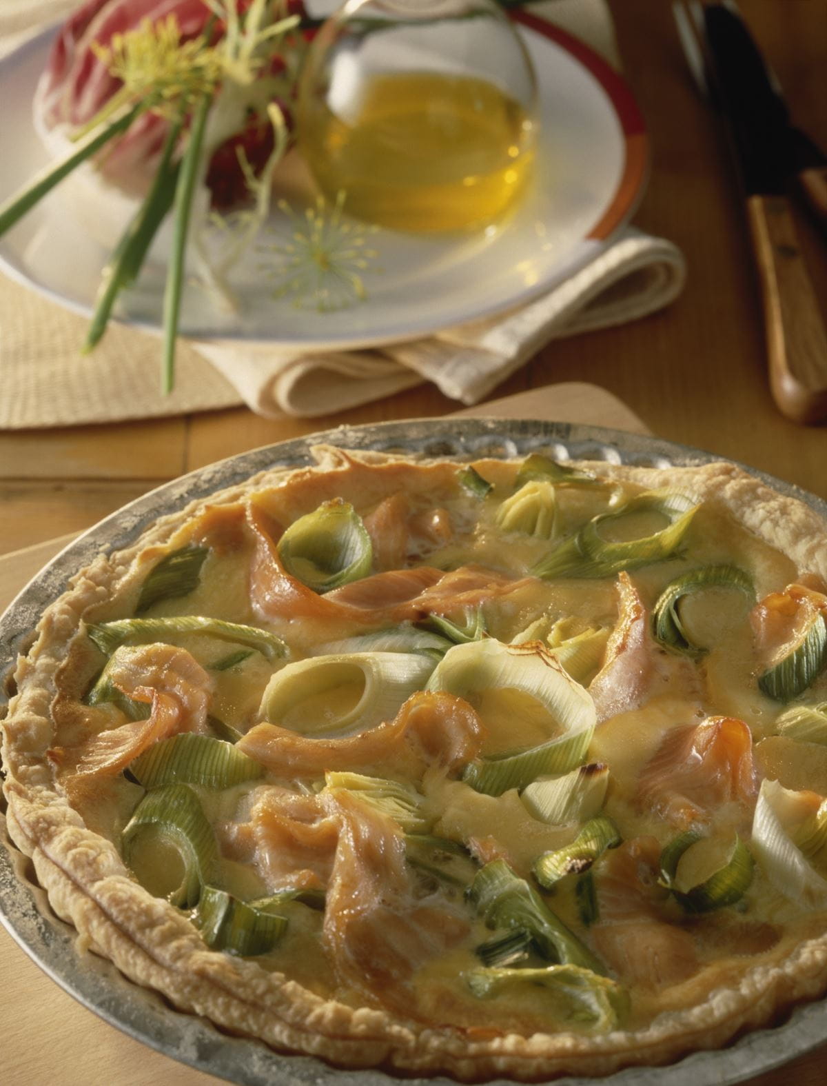 recipe image Lachs-Porree-Pie