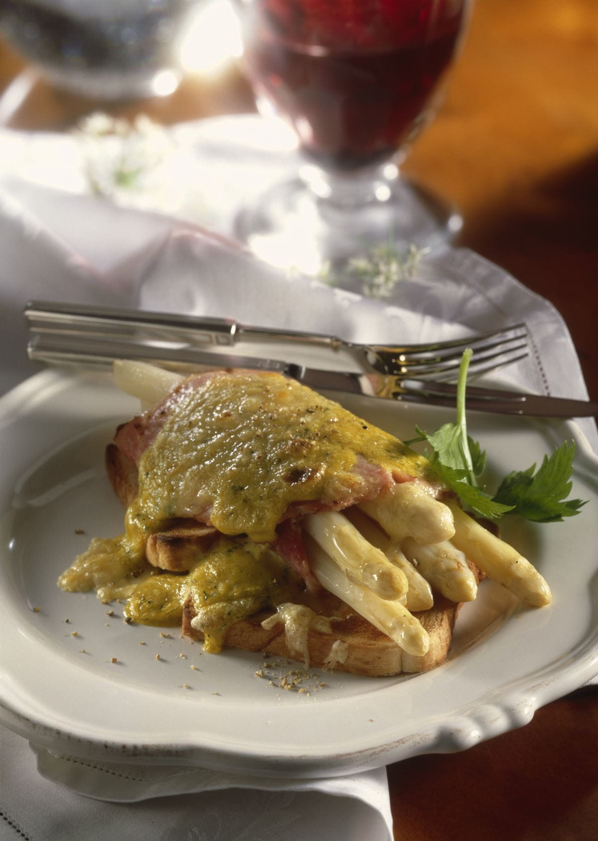 recipe image Feiner Spargel-Toast