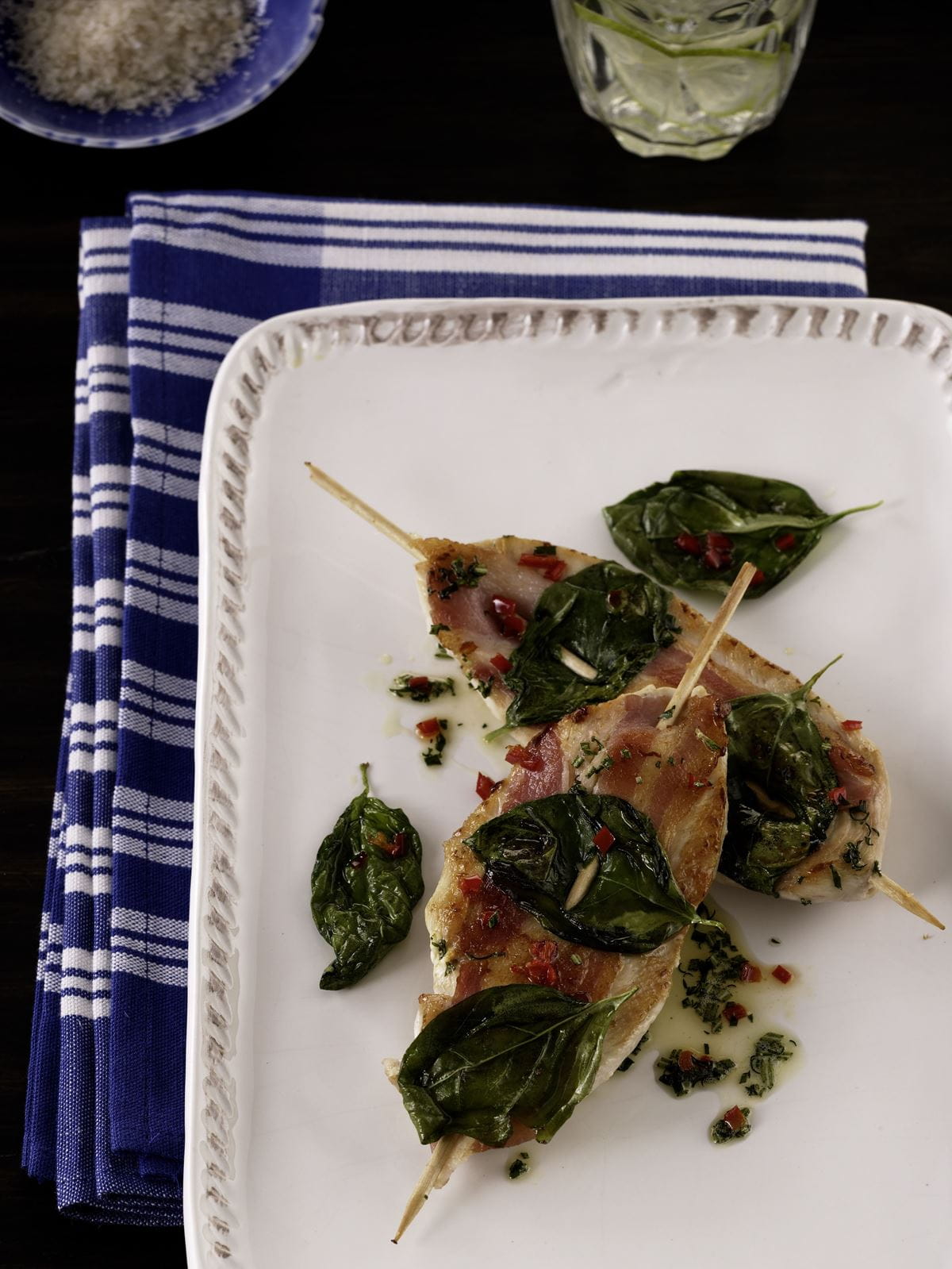 recipe image Kräuterhähnchenbrust am Spieß
