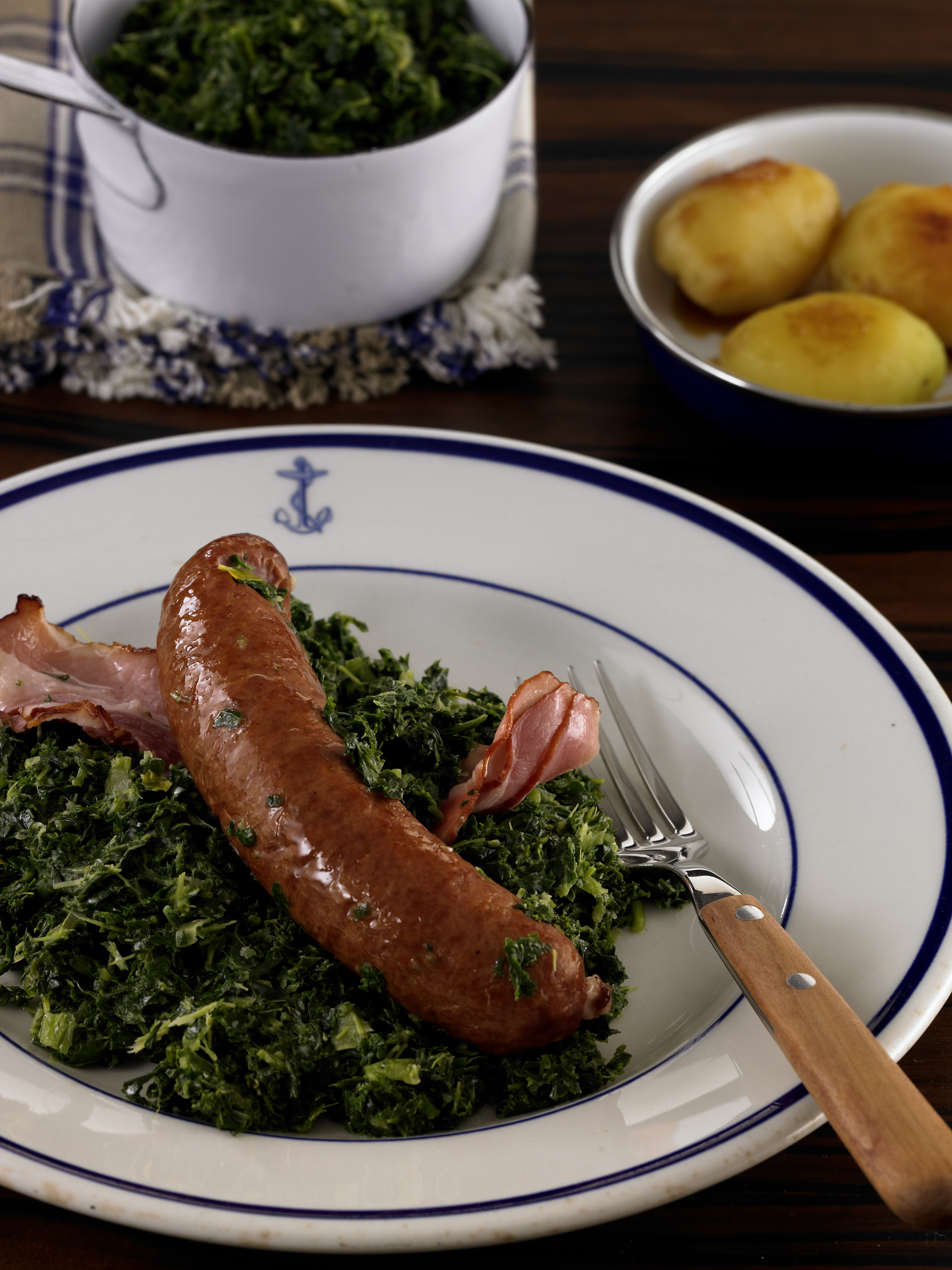 recipe image Grünkohl mit Kohlwurst