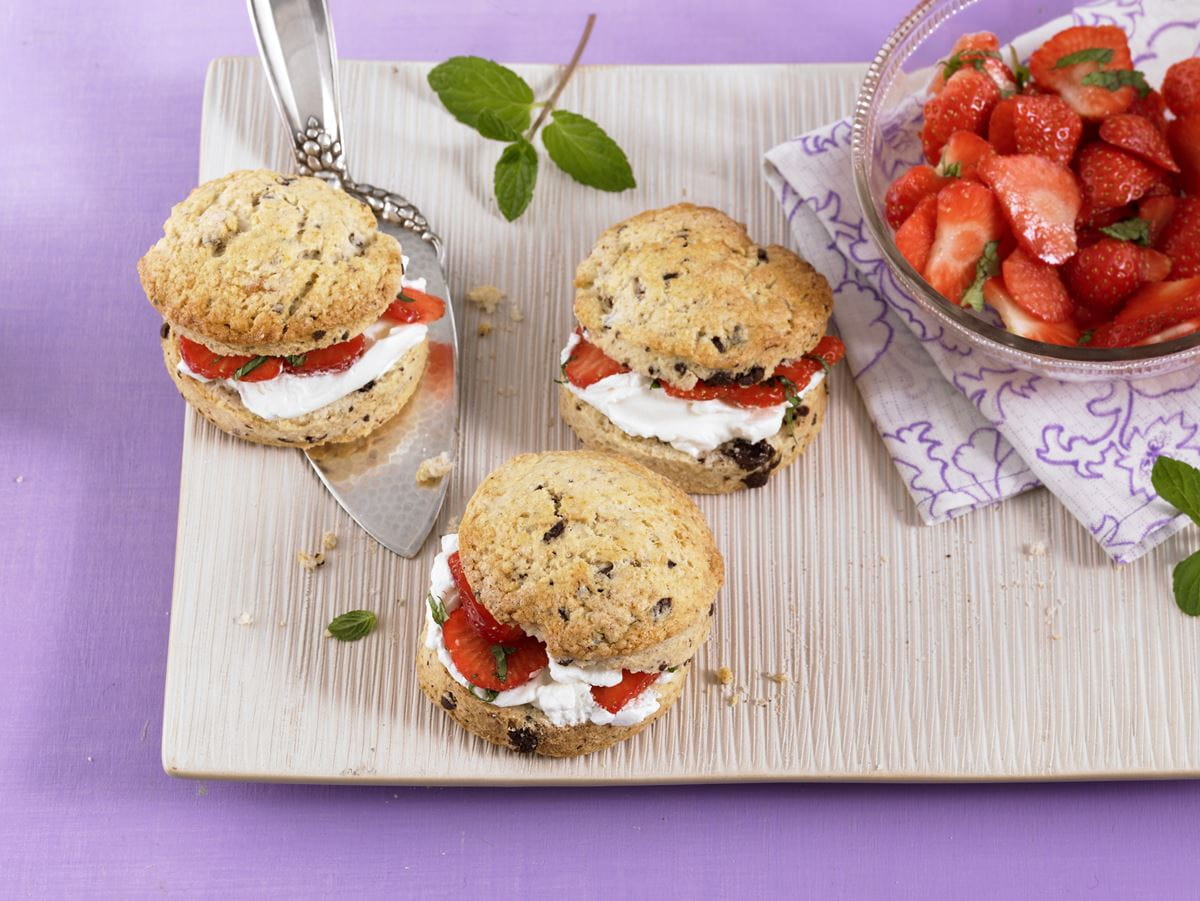 recipe image Shortcake mit Erdbeeren
