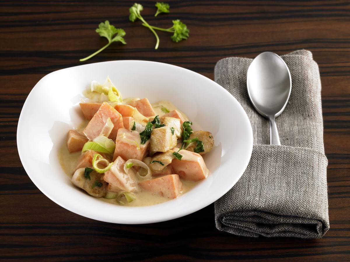 recipe image Kürbisgulasch mit Hähnchenbrust