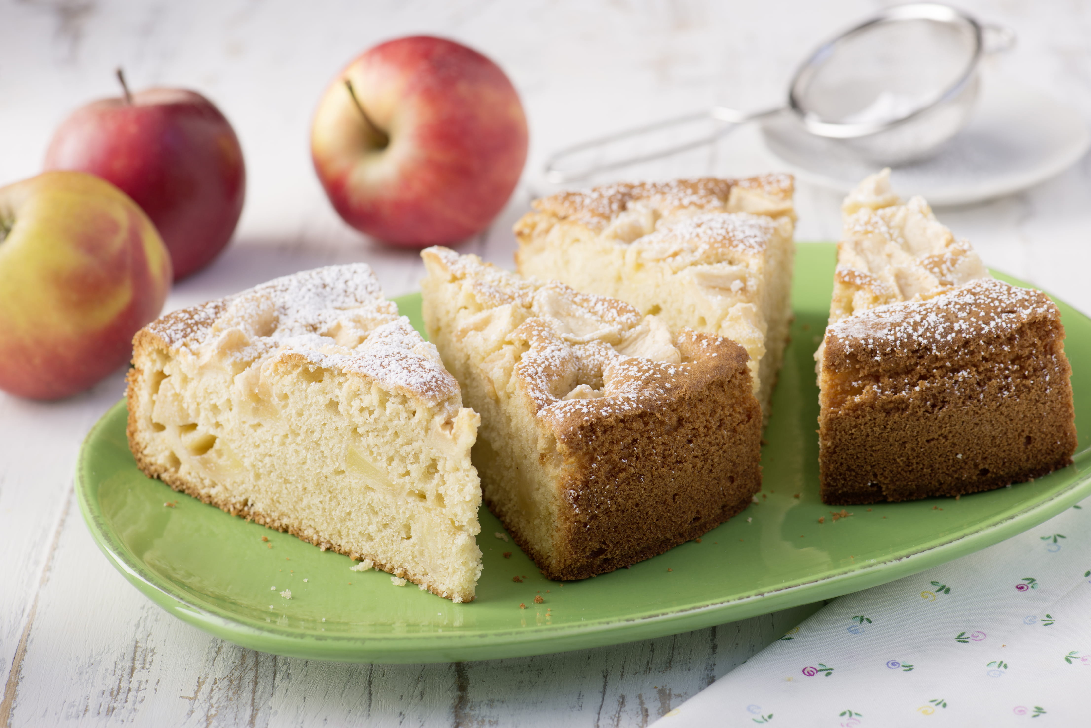 Einfacher Apfelkuchen