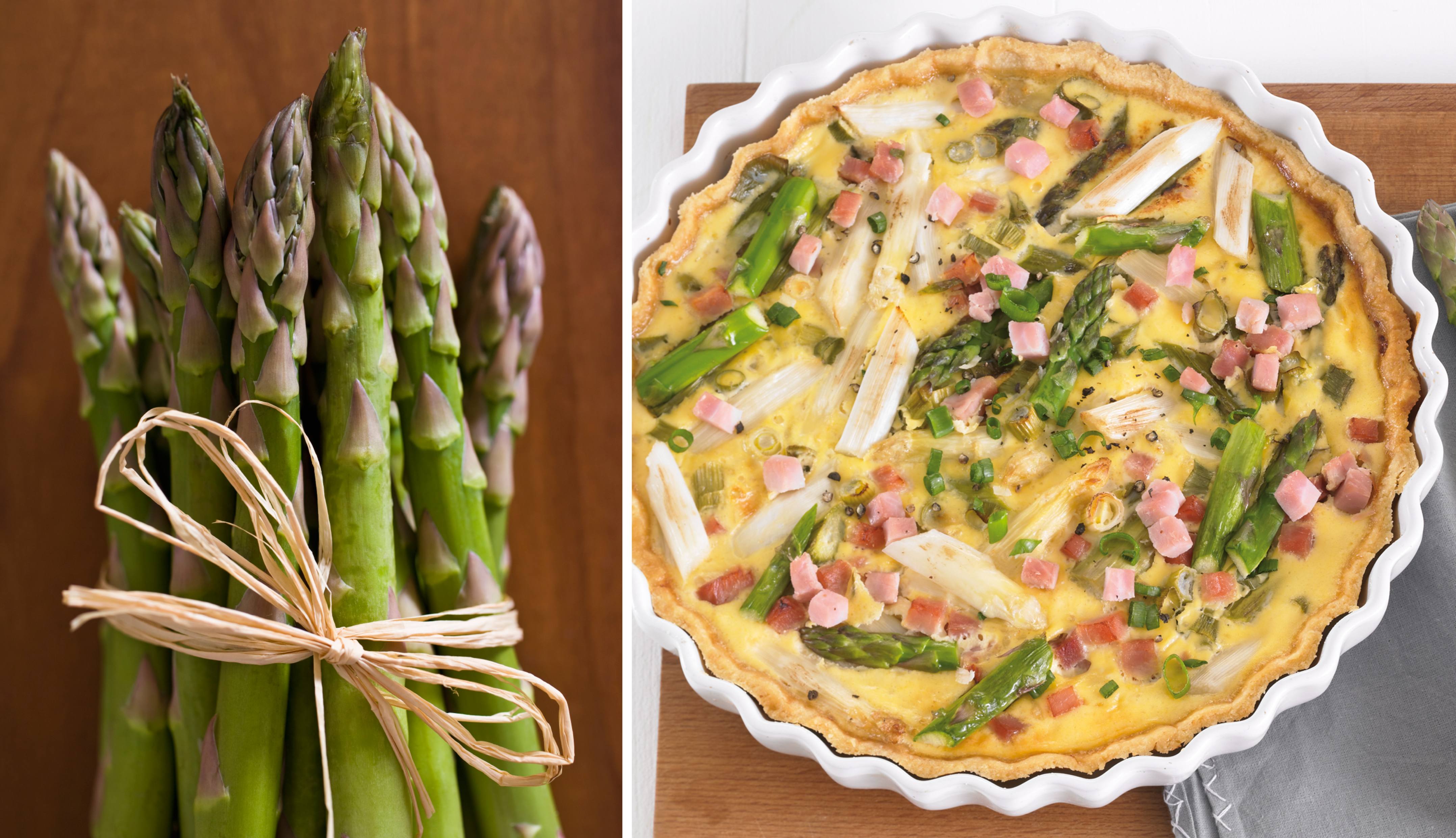 Spargelquiche