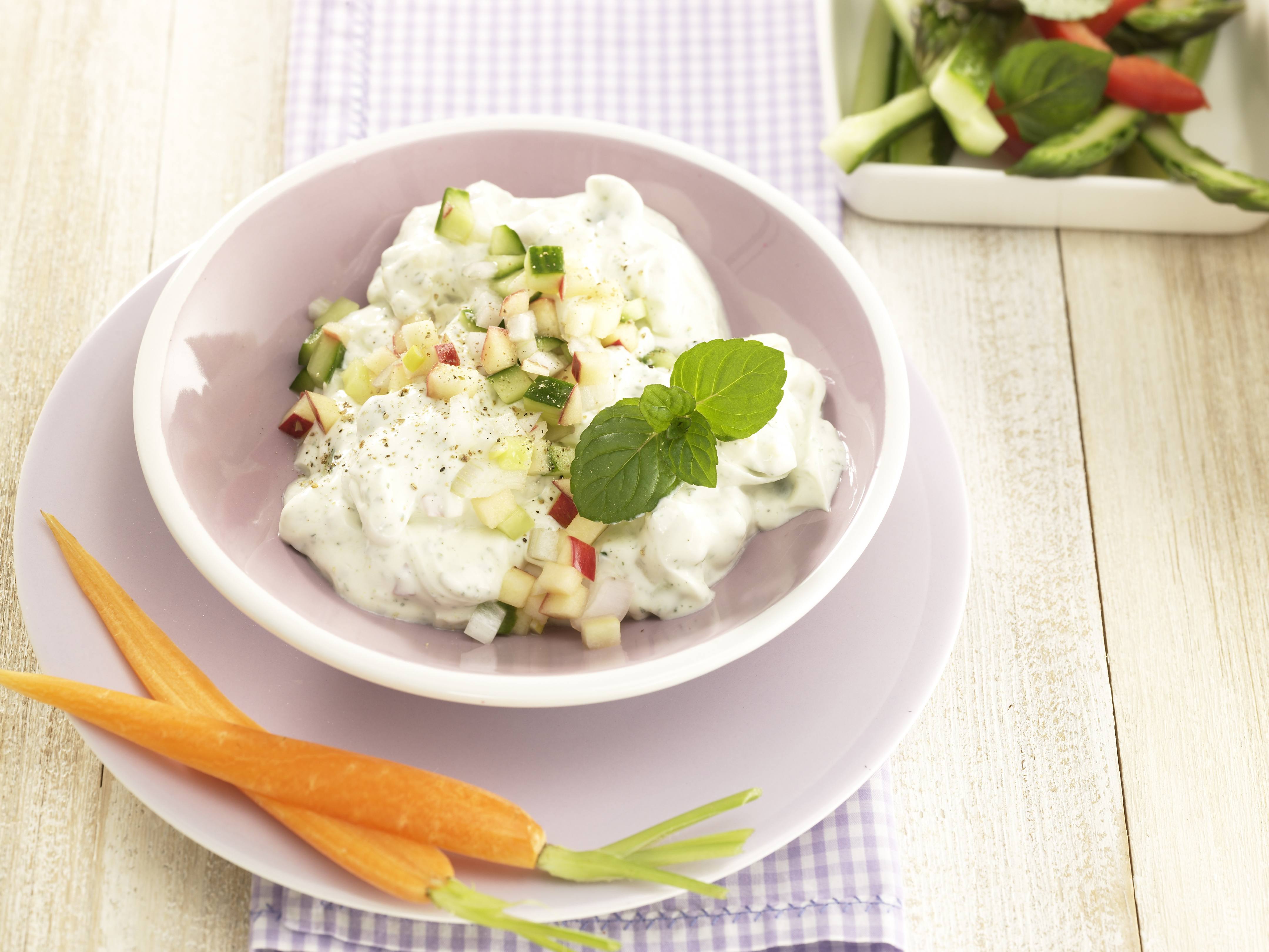 Apfel-Gurken-Dip Apfel-Gurken-Dip