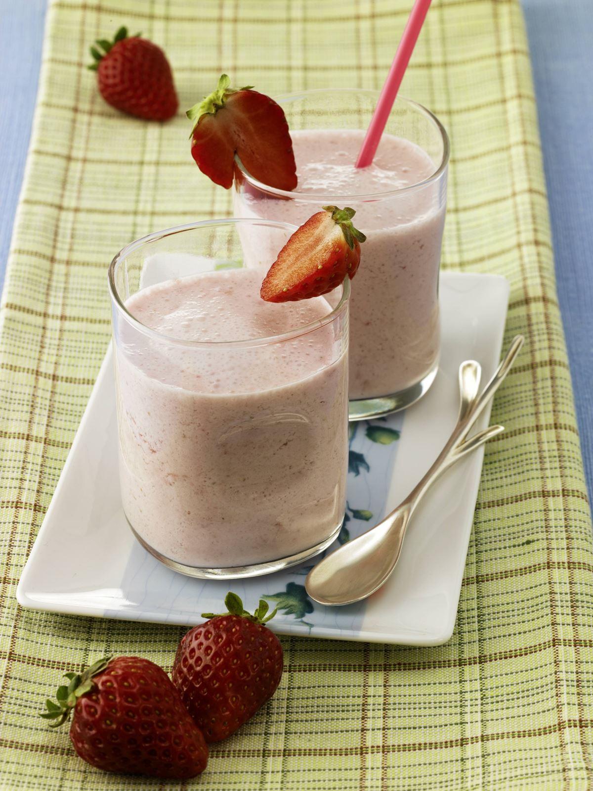 Erdbeer-Shake mit Amaretto
