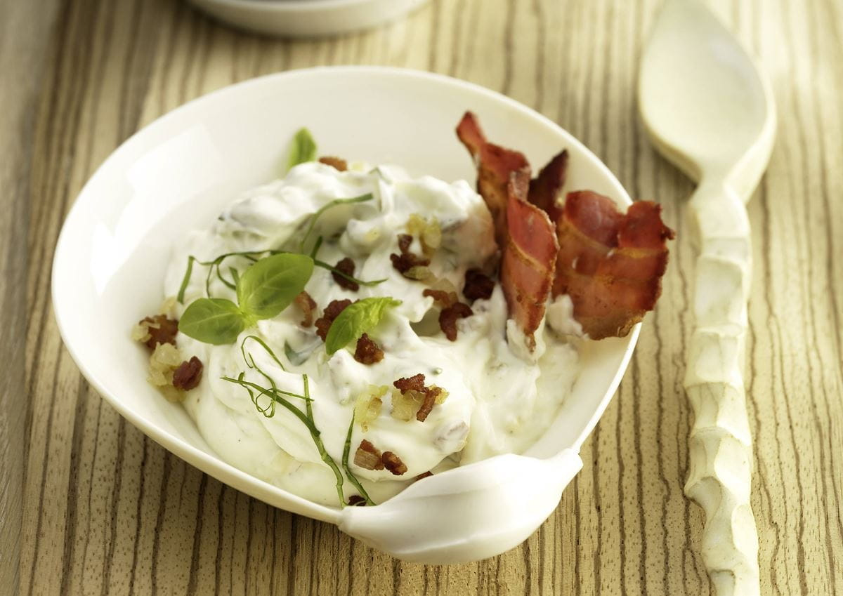 Bacon-Zwiebel-Dip