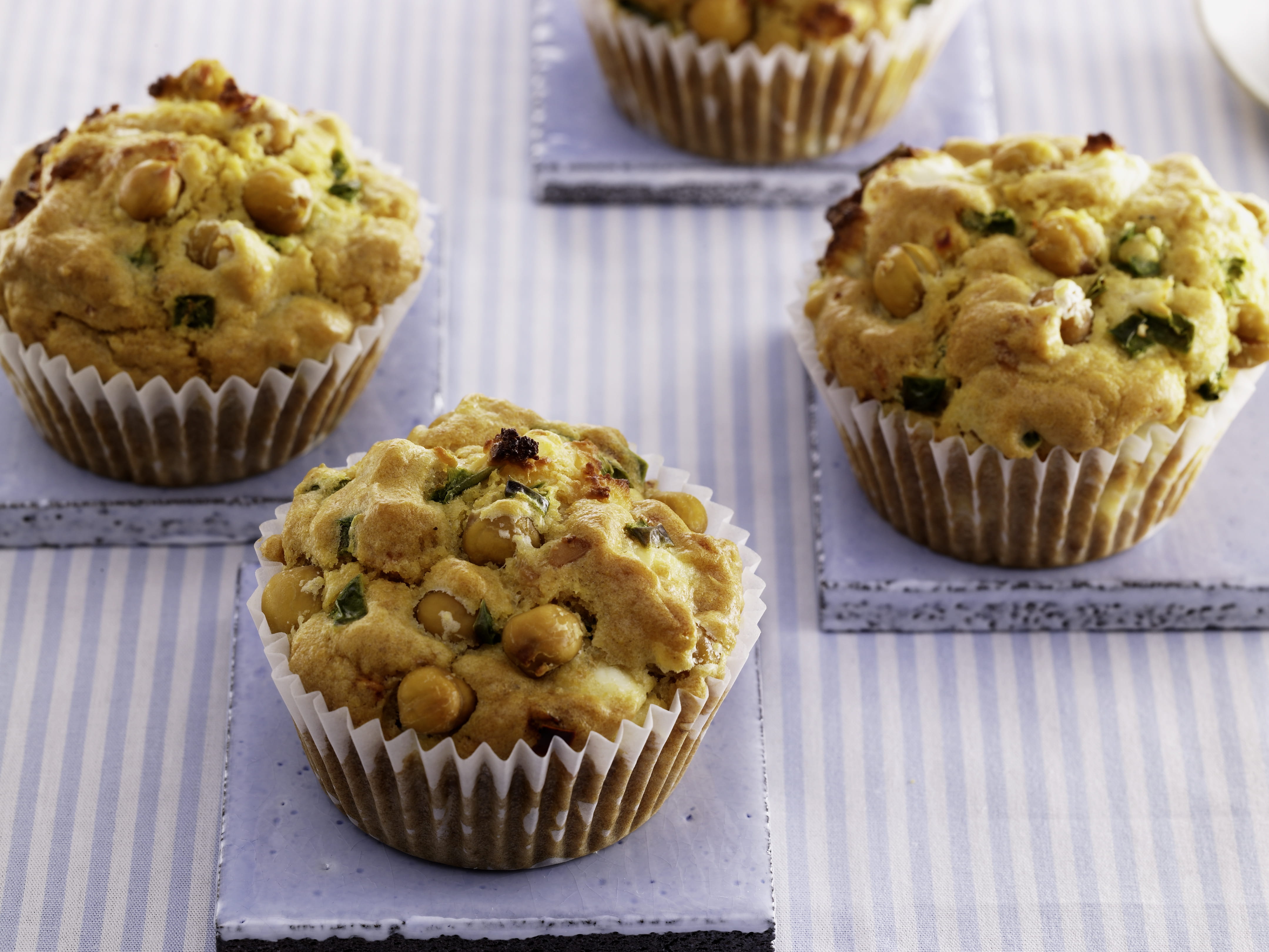 Kichererbsen-Muffins