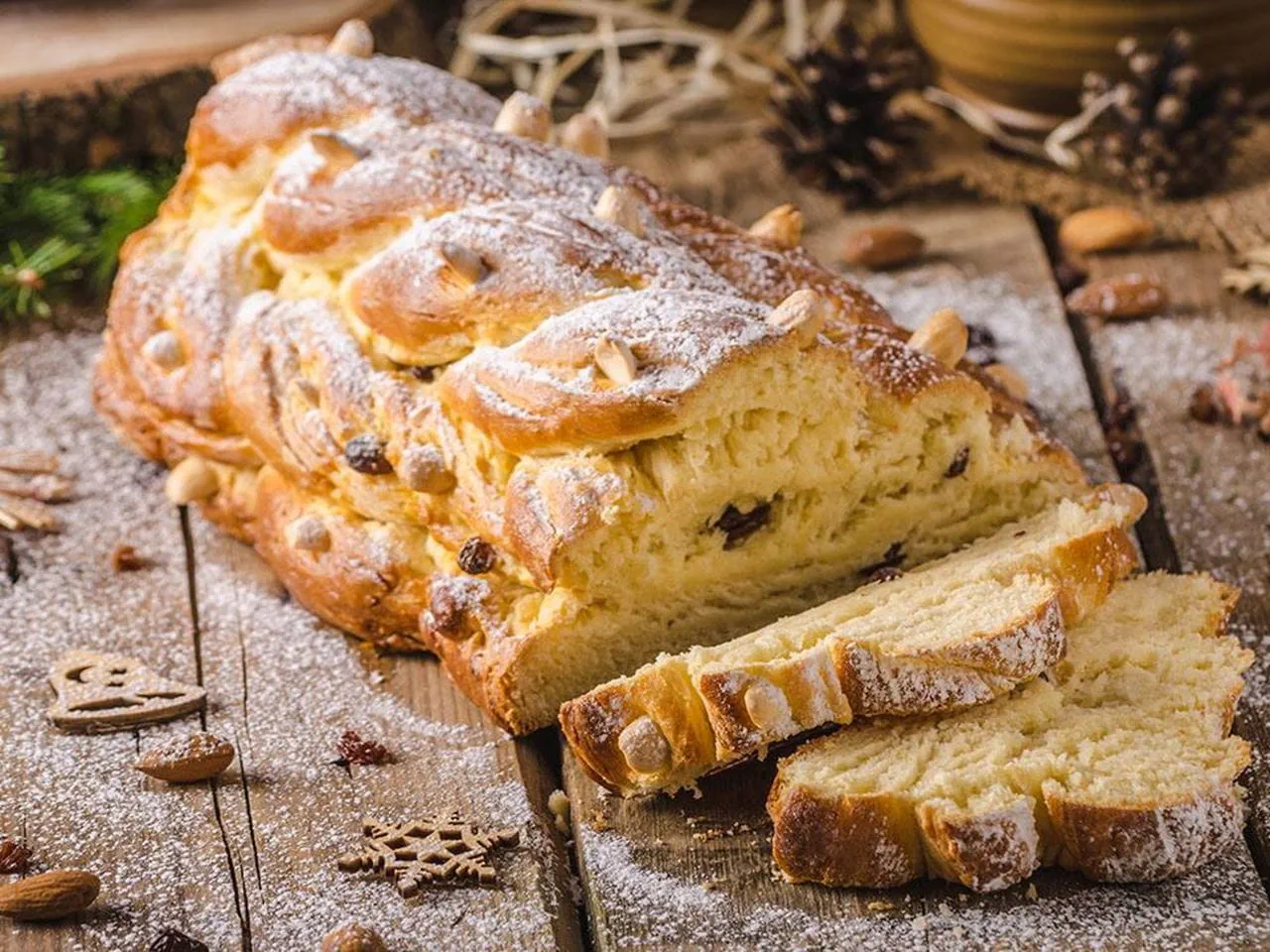 recipe image Rostlinná vánočka