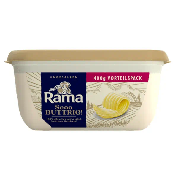 RAMA SOOO BUTTRIG UNGESALZEN 400G 500x500
