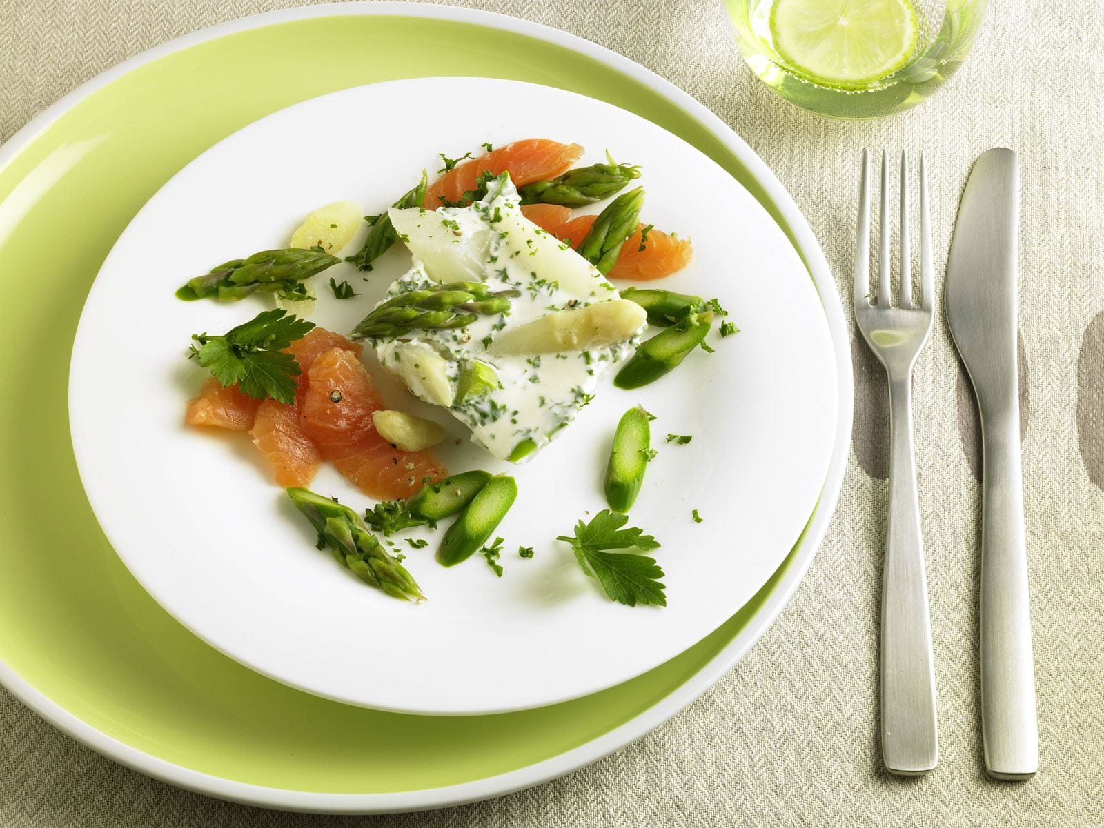 recipe image Spargelterrine