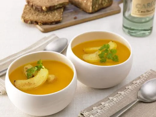 recipe image Apfel-Kürbis-Suppe