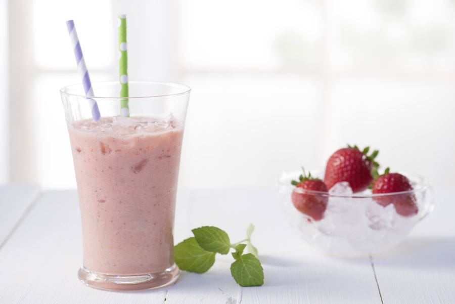 recipe image Erdbeershake mit Marille