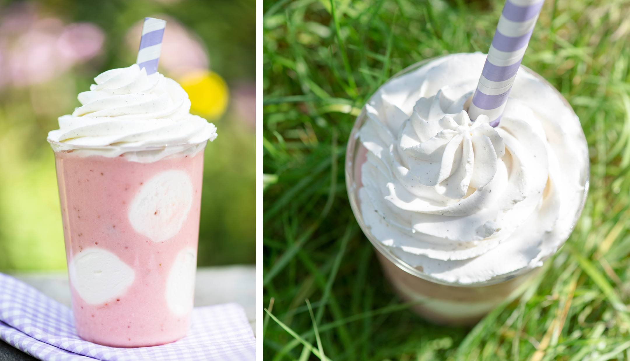 recipe image Erdbeer Frappuccino