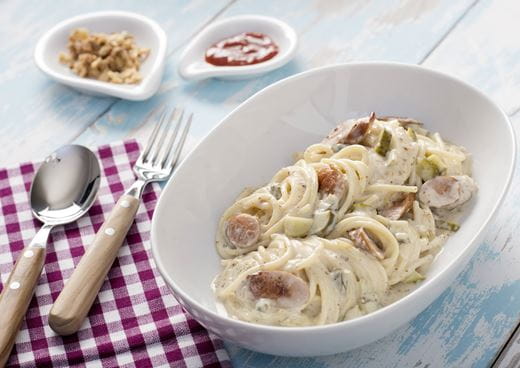 recipe image Pasta Hot Dog