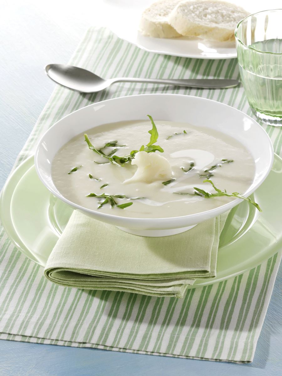 recipe image Karfiol-Rucola-Suppe