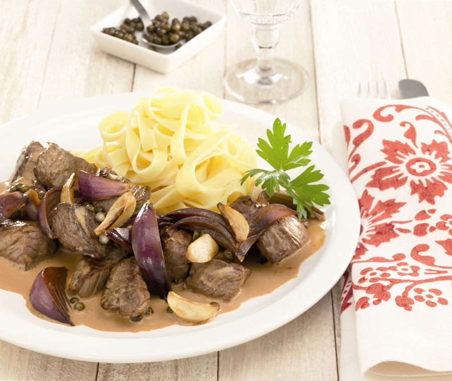 recipe image Rindfleisch Zwiebel-Stroganoff