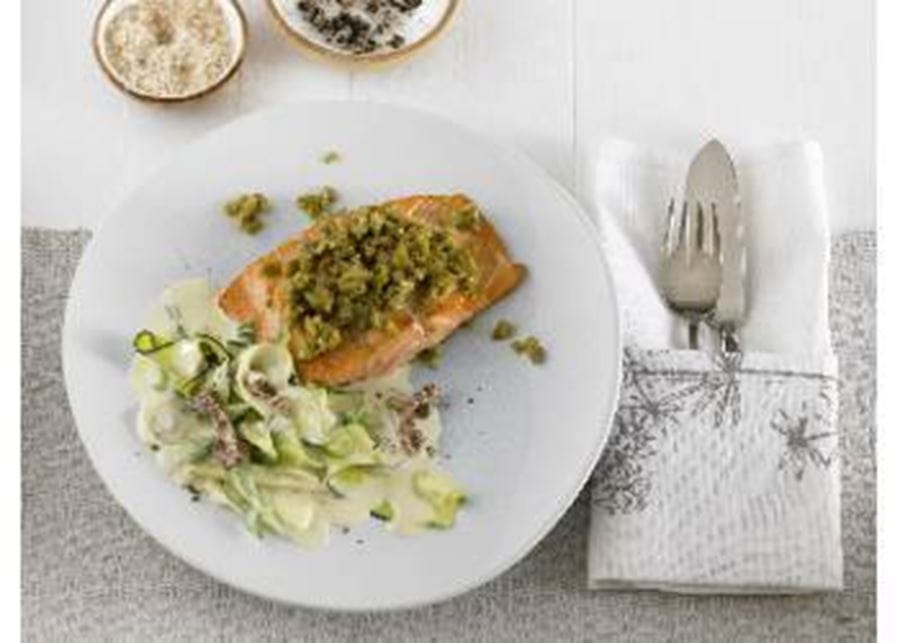 recipe image Lachsfilet aus dem Ofen