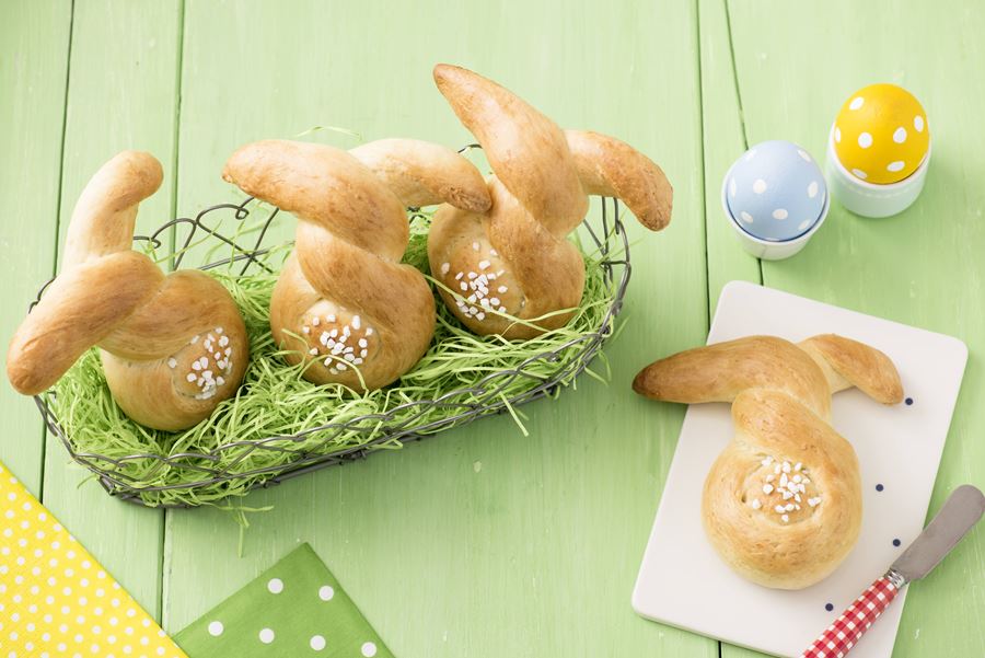 recipe image Hefehäschen - Osterhasen