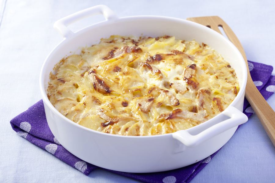 recipe image Cremefine Kartoffel-Birnen-Gratin