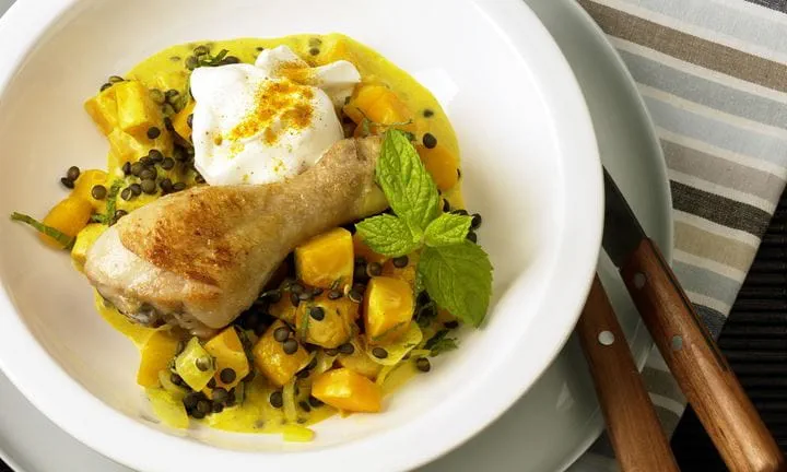 recipe image Kürbis-Linsen-Gemüse