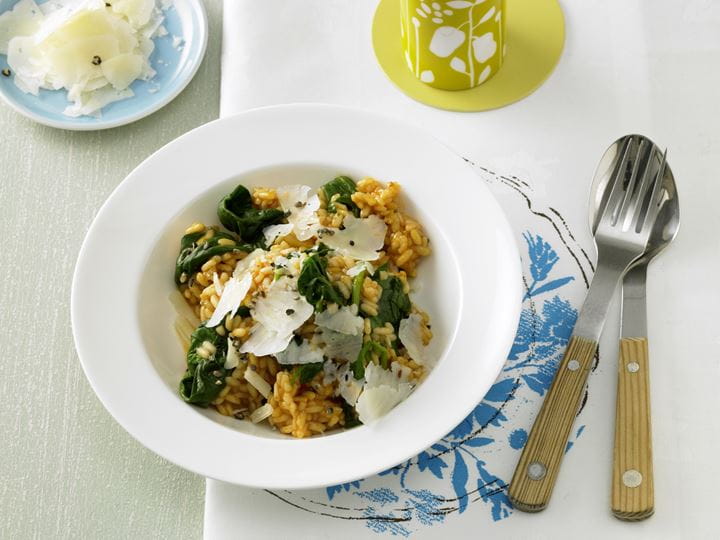 recipe image Spinat-Risotto