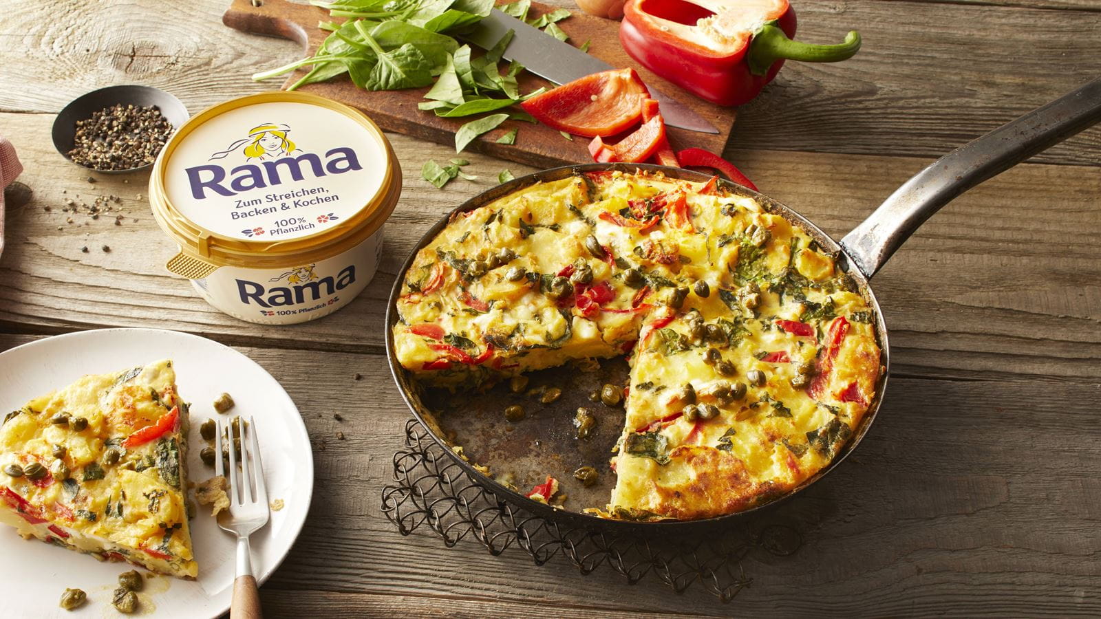 recipe image Gemüse-Tortilla