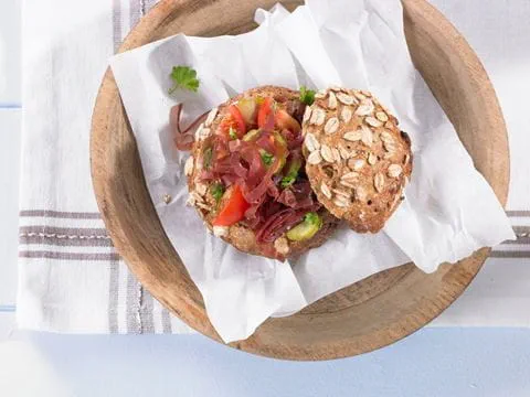 recipe image Bündnerfleisch Brötchen