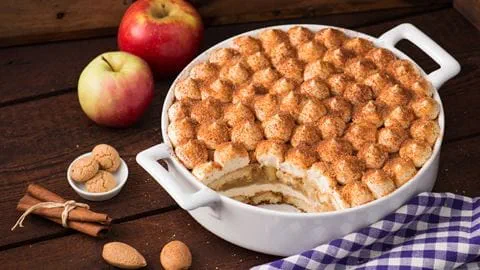 recipe image Bratapfel-Tiramisu