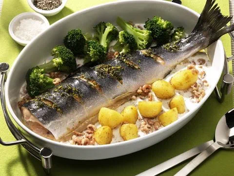 recipe image Lachs aus dem Ofen