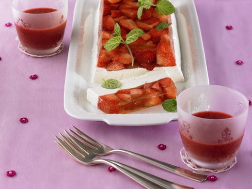 recipe image Erdbeerterrine