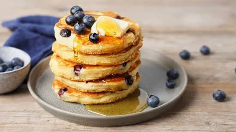 recipe image Blaubeerpfannkuchen vegan