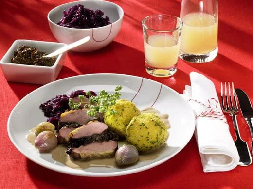 recipe image Entenbrust-Rollbraten