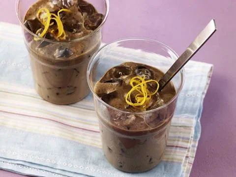 recipe image Nougat-Orangenshake