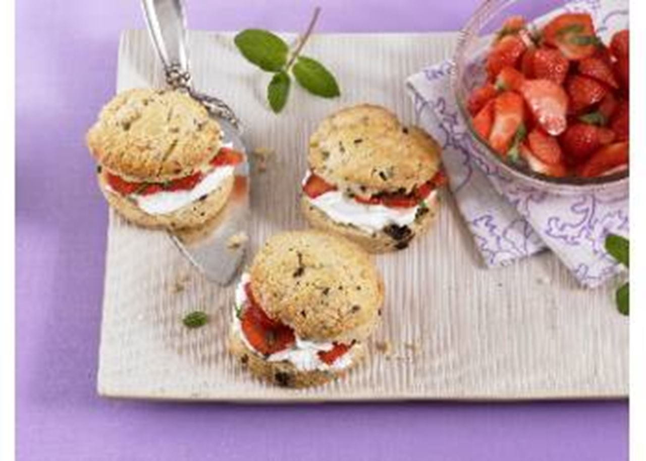 recipe image Shortcake mit Erdbeeren