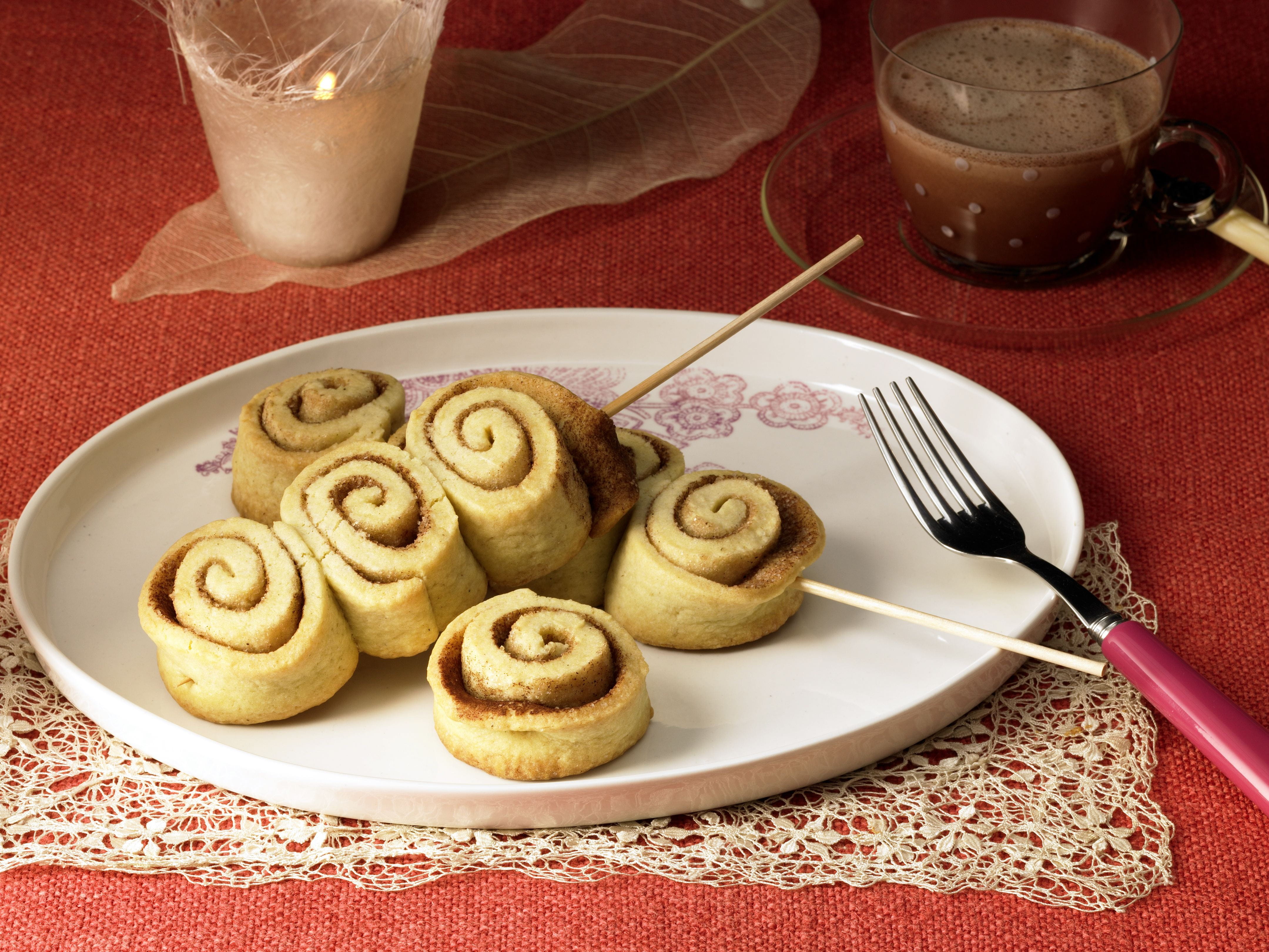 recipe image Zimtschnecken Spieße