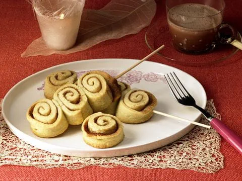 recipe image Zimtschnecken Spieße