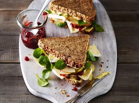 recipe image Herbst Blues Stulle