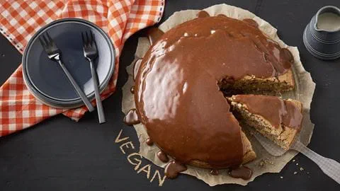 recipe image Veganer Mandelkuchen