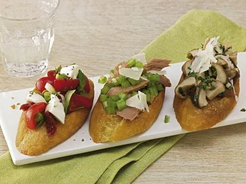 recipe image Crostini in 3 Variationen