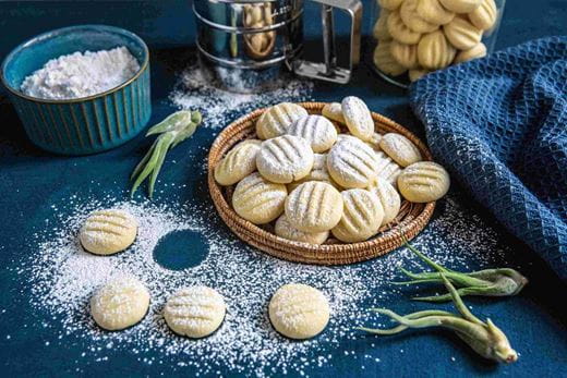 recipe image Schneeflöckchen Kekse