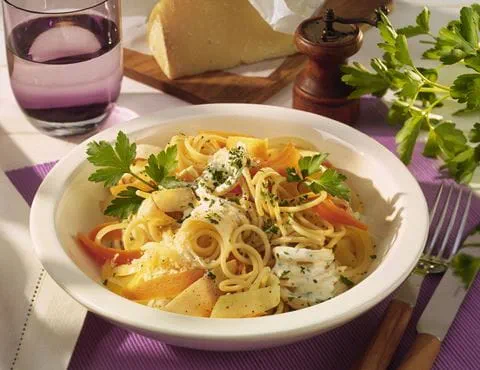 recipe image Nudeln mit Gemüse