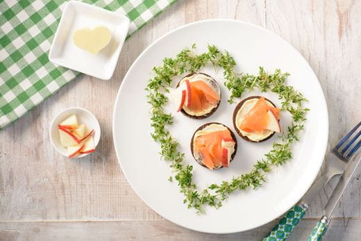 recipe image Canapés mit Lachs