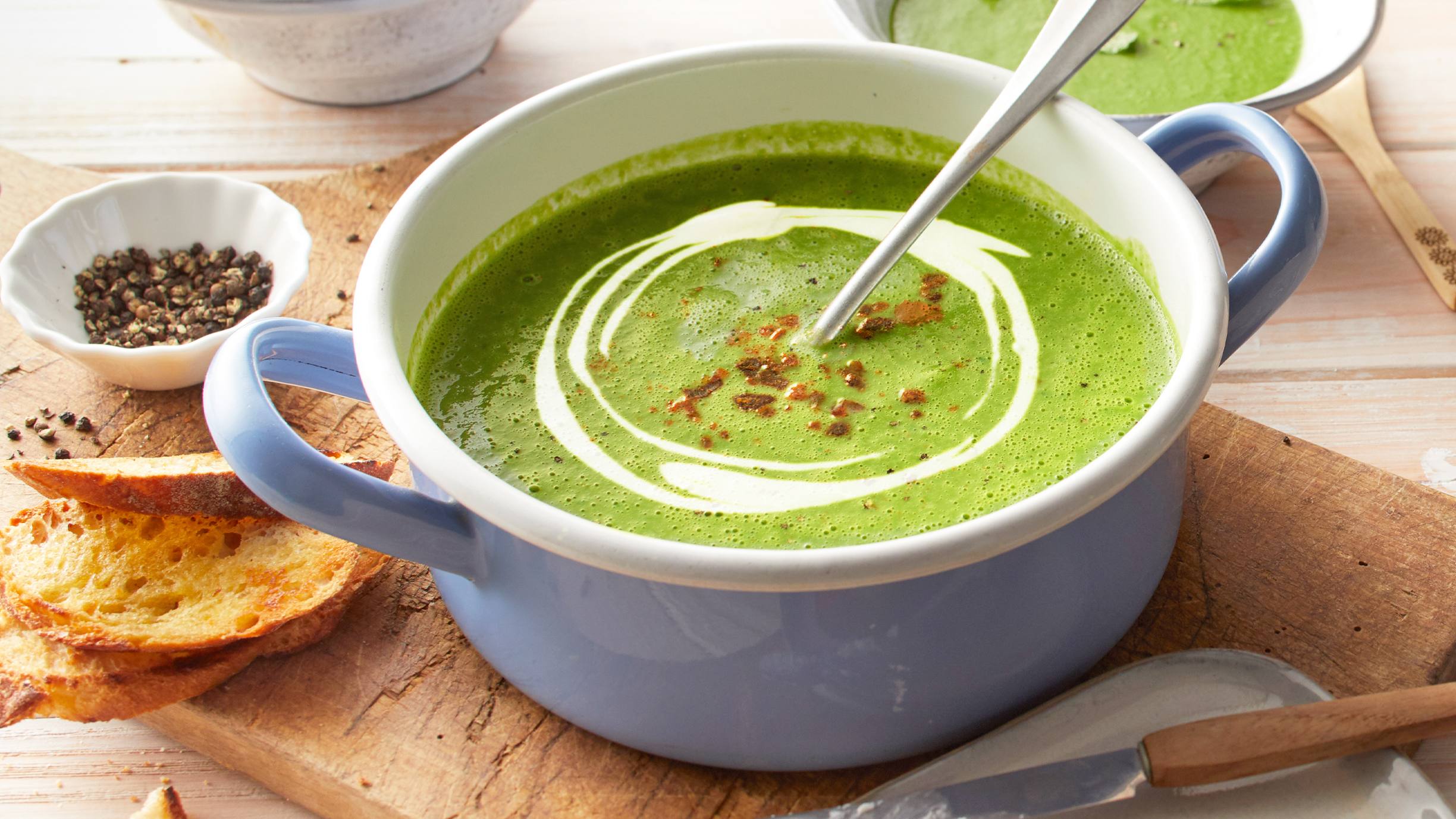 Erbsensuppe vegan | Rama Erbsensuppe vegan | Rama