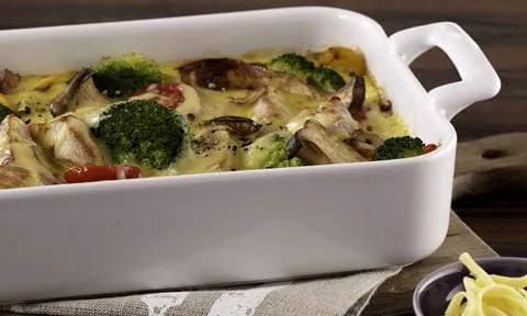 recipe image Gemüseauflauf mit Putenfleisch